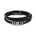 Being Special - Mens Leather Bracelet